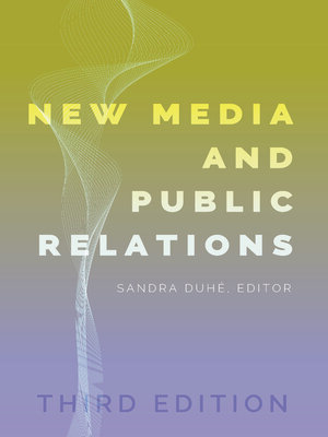 cover image of New Media and Public Relations –